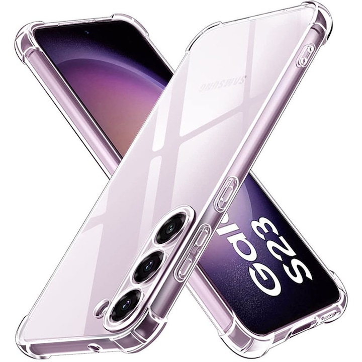 Husa Silicon Anti Soc Compatibila cu Samsung Galaxy S23