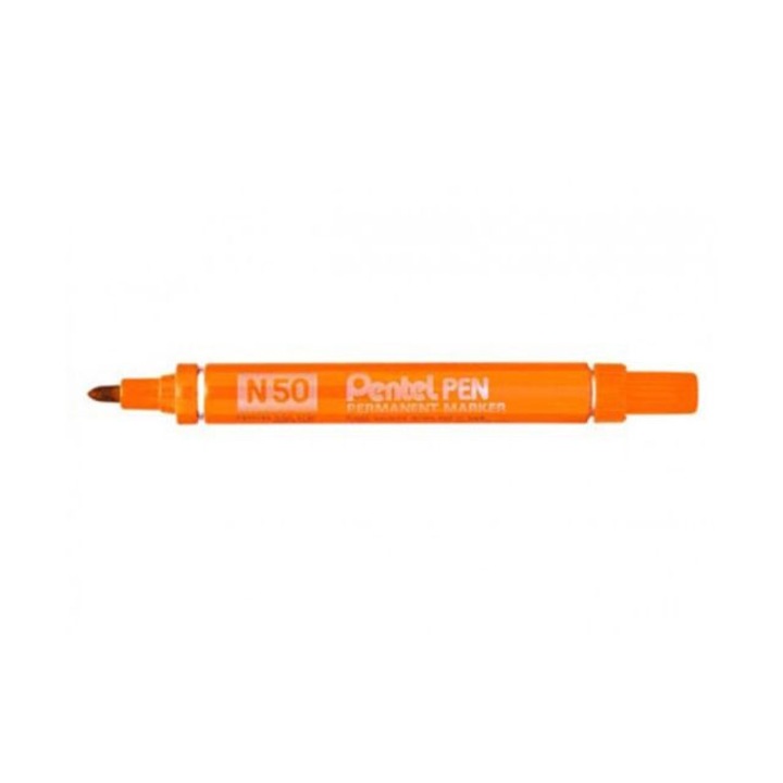Маркер за къдрене Pentel, кръгъл връх, 4,5 мм, оранжев