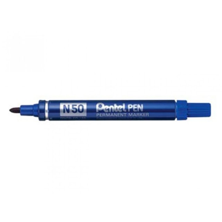 Маркер за къдрене Pentel, кръгъл връх, 4,5 мм, син