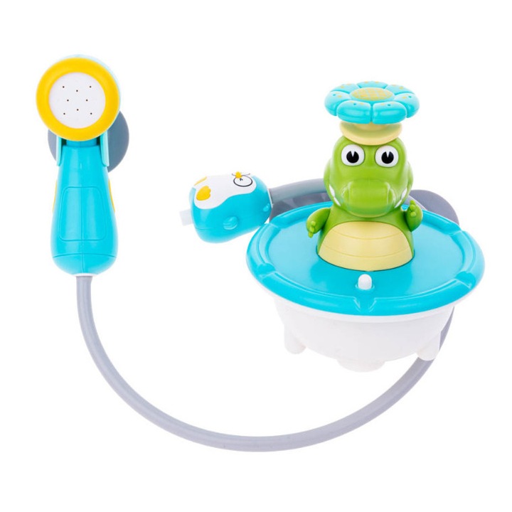 Crocodile Water Fun fürdőjáték, Dumel Discovery, 13x13x14 cm, Többszínű