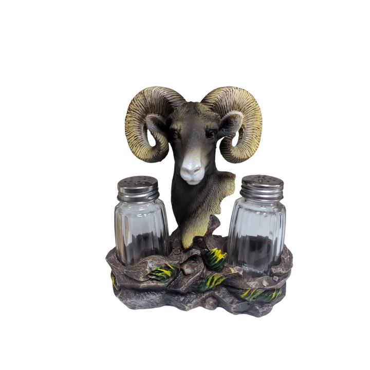 Suport pentru condimente, Gerdani BG, berbec, doua solnite, 17cm