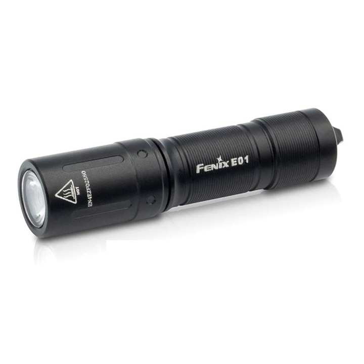 Фенер FENIX E01 V2.0 LED, черен