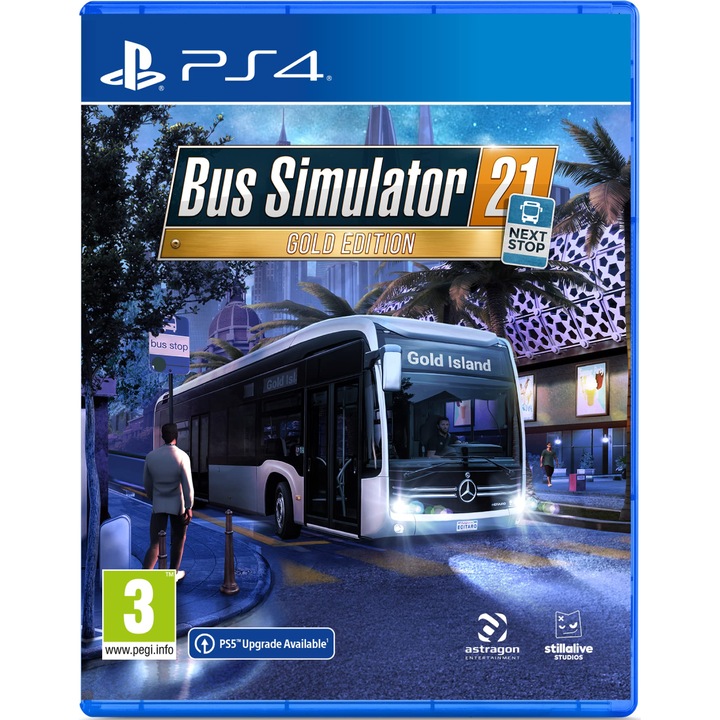 Astragon Bus Simulator 21 Next Stop Gold Edition játék PlayStation 4-re