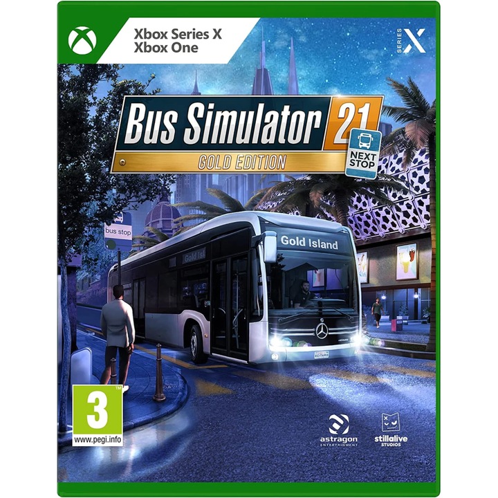 Bus Simulator 21 Next Stop Gold Edition Xbox One és Xbox Series X Játékszoftver