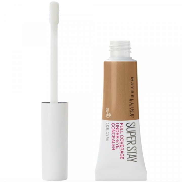 Corector lichid Maybelline New York SuperStay Full Coverage, 45 Tan, 6 ml