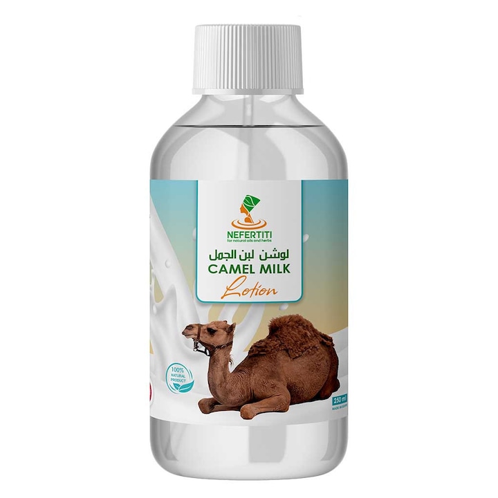 Lotiune corp cu Lapte de Camila, Nefertiti, Camel Milk Lotion, 250 ml