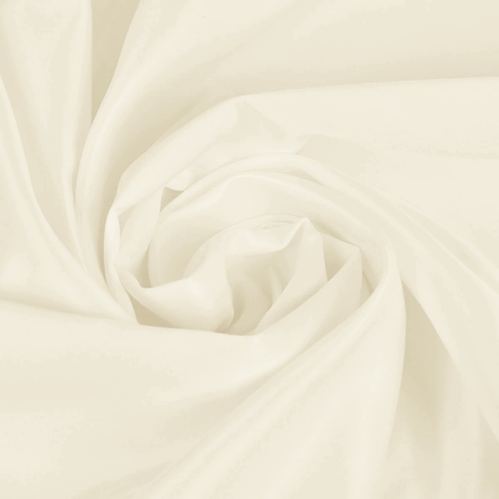 Material textil, Tafta Duchess, ivory, 100 x 140 cm