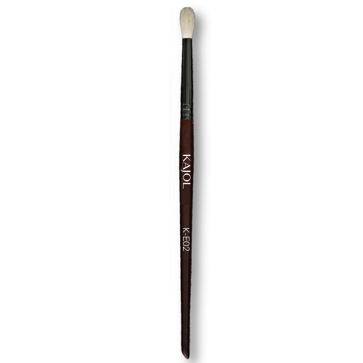 KAJOL Beauty™ професионална четка за смесване на сенки за очи, фин кози косъм, K-E02
