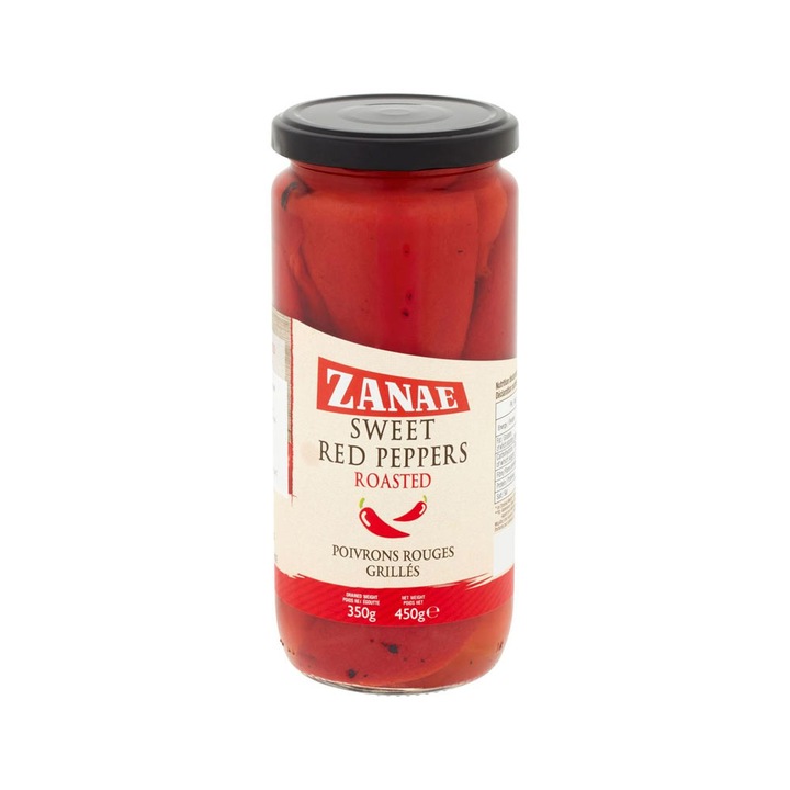 Ardei rosu copt marinat Florinis, Zanae, 450 g