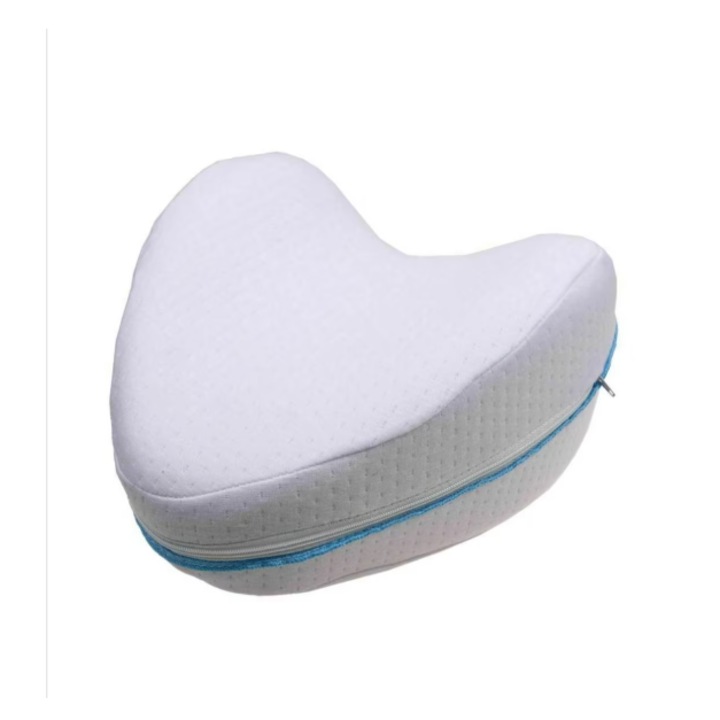 Memóriahabból készült ortopéd párna térdre és lábra