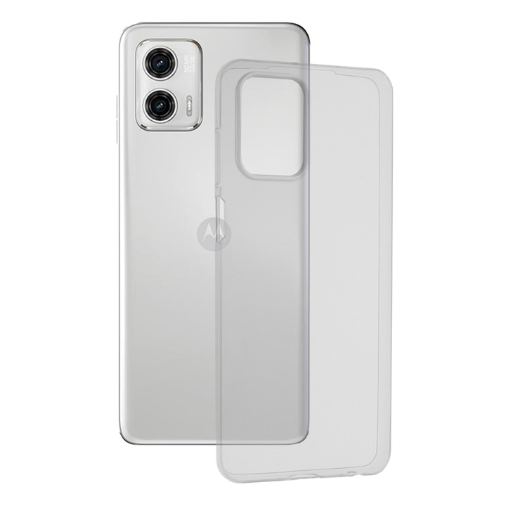 Кейс за Motorola Moto G73, Techsuit Clear Silicone, Transparent
