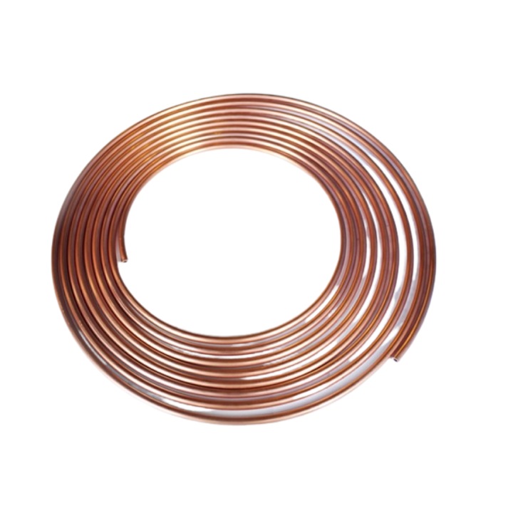 ASAM fékcső, univerzális, rézből, R4,75 mm, 5M, dugó B+(M6)/P/L/I/S