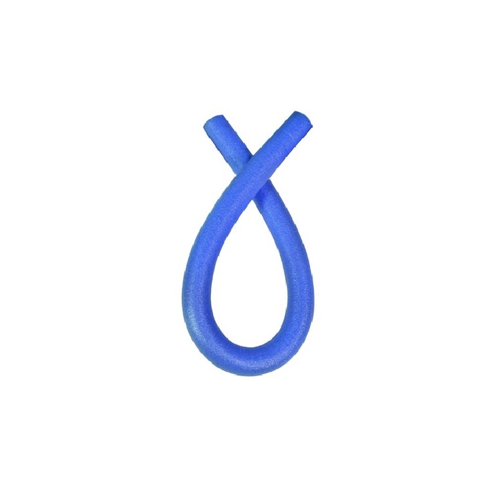 Туба от плажна пяна за деца, Stuffix®, синя, 6,4x100 см, гъвкава