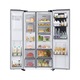 Samsung RH68B8840S9/EF side by side hűtőszekrény, F energiaosztály, 627 L kapacitás, M: 178 cm, NoFrost, Inox