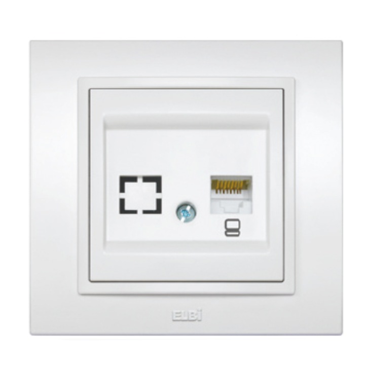 Priza UTP RJ45 Cat6E Elbi Zena ST Fildes