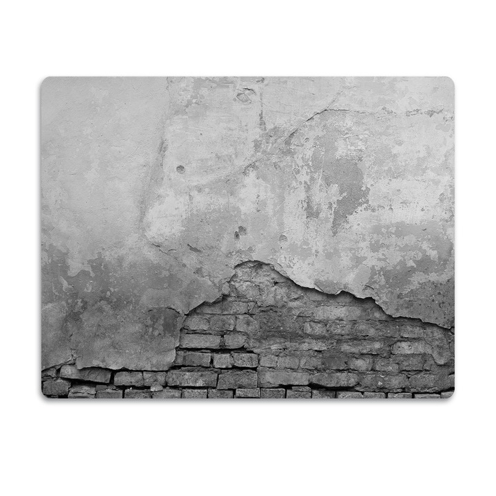 Covor PVC. Tulup. Vinil. Zidul Vechi. Gri. 60x40 cm. 010250340020100030928