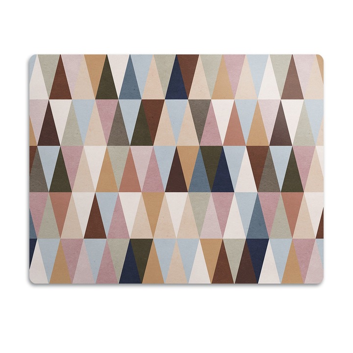 Covor PVC, Tulup, Vinil, Mural Retro, Multicolor, 45x35 cm, 010250340010100030029