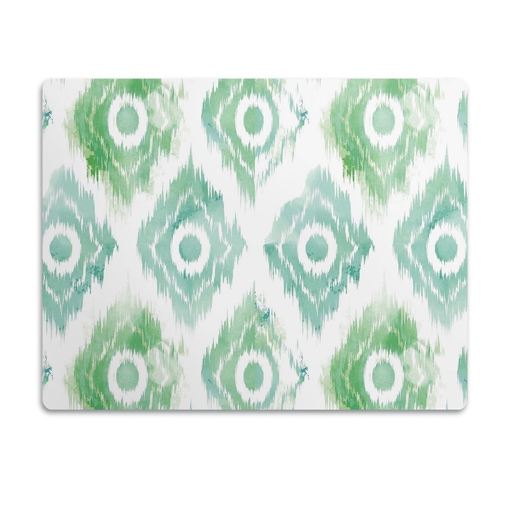 Covor PVC. Tulup. Vinil. Design Modern. Verde. 45x35 cm. 010250340010100029955