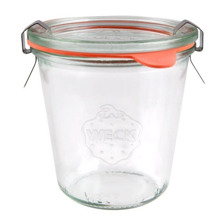 Borcan, Weck, Sticla, 290 ml, Transparent