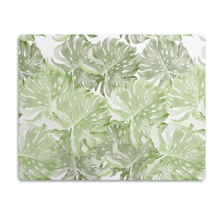 Covor PVC. Tulup. Vinil. Monstera Leaves. Verde. 45x35 cm. 010250340010100012219