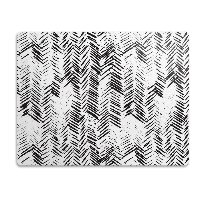 Covor PVC. Tulup. Vinil. Model In Oase De Peste. Alb. 90x60 cm. 010250340030100030030