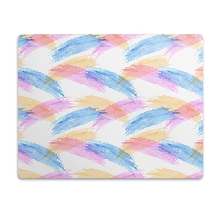 Covor PVC. Tulup. Vinil. Abstractia. Multicolor. 90x60 cm. 010250340030100030139