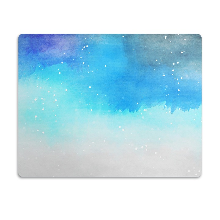 Covor PVC. Tulup. Vinil. Cerul Pictat. Albastru. 90x60 cm. 010250340030100030797