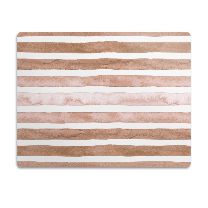 Covor PVC. Tulup. Vinil. Dungi Maro. Maro. 90x60 cm. 010250340030100030124