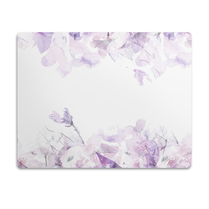 Covor PVC. Tulup. Vinil. Luand Flori. Violet. 90x60 cm. 010250340030100012562