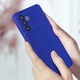 Szilikon TPU tok Samsung Galaxy A24 4g-hez, Hard TPU, Optim Tech Protection, Kameravédelem, Kék
