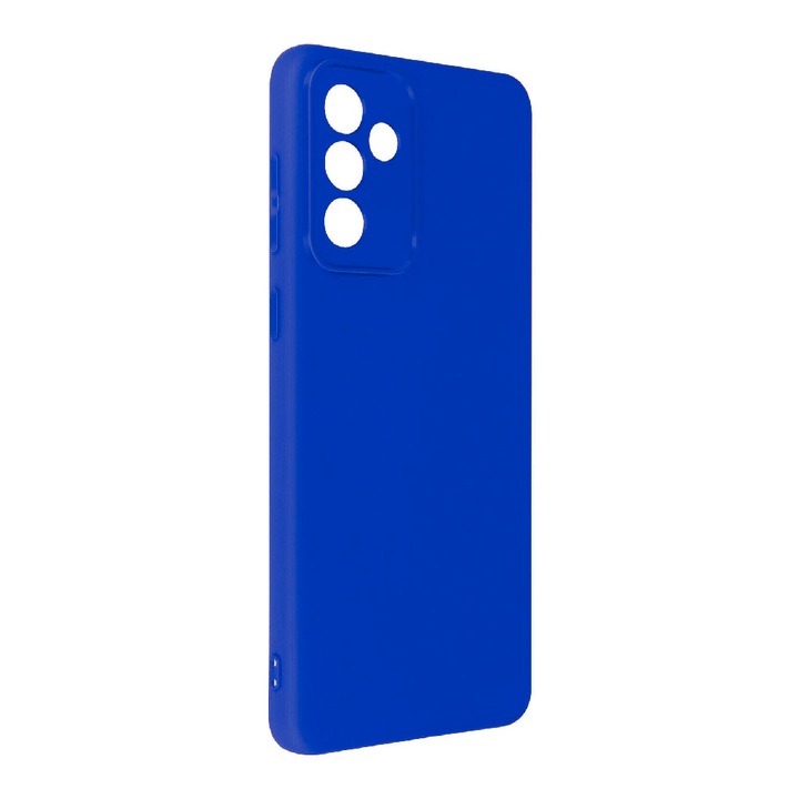 Szilikon TPU tok Samsung Galaxy A24 4g-hez, Hard TPU, Optim Tech Protection, Kameravédelem, Kék