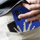 Szilikon TPU tok Samsung Galaxy A24 4g-hez, Hard TPU, Optim Tech Protection, Kameravédelem, Kék
