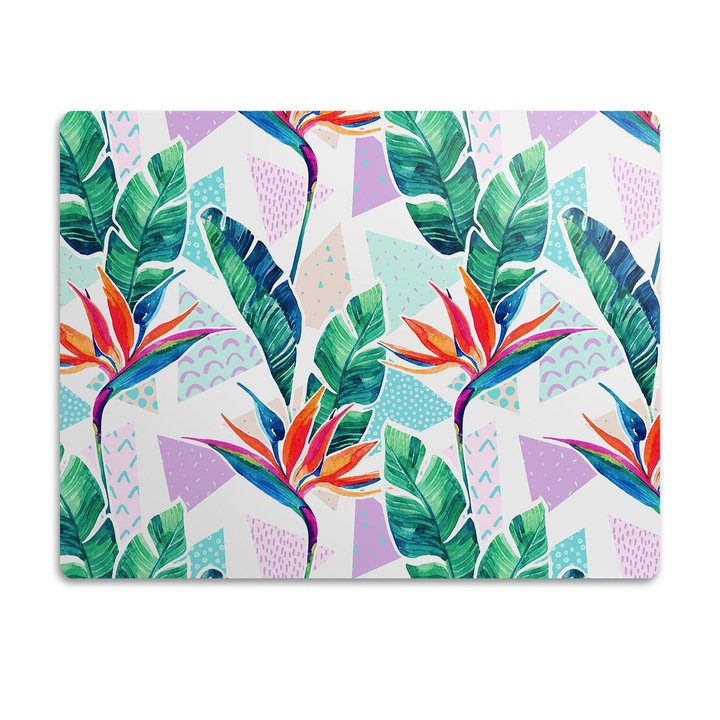 Covor PVC. Tulup. Vinil. Flora Tropicala. Verde. 60x40 cm. 010250340020100029939