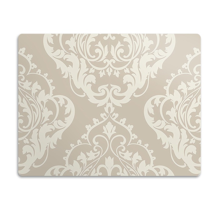 Covor PVC. Tulup. Vinil. Model Regal. Bej. 90x60 cm. 010250340030100012997