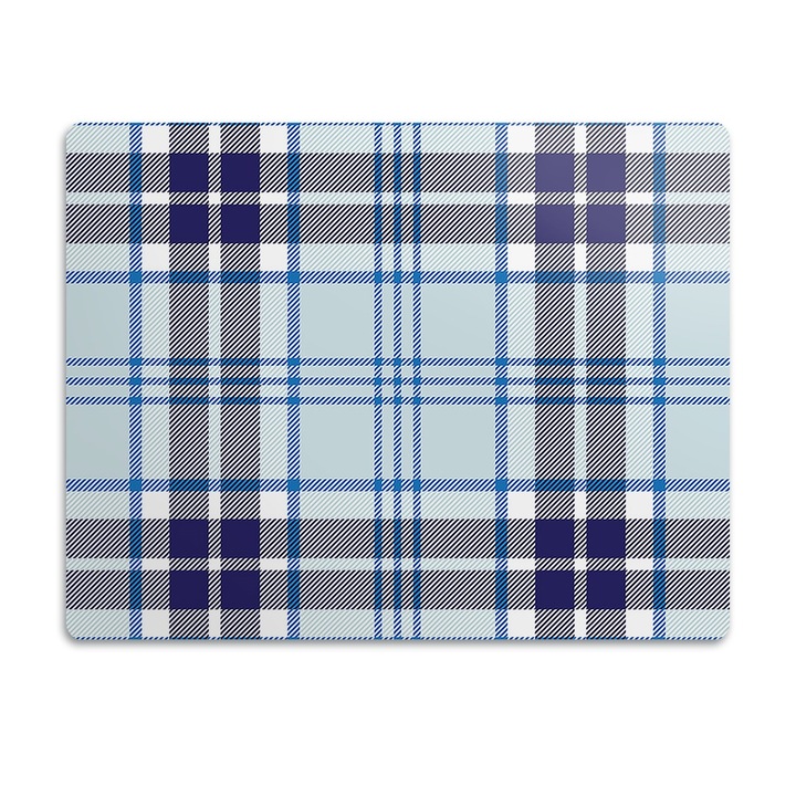 Covor PVC. Tulup. Vinil. Zabrele Scotiana. Albastru. 90x60 cm. 010250340030100012924