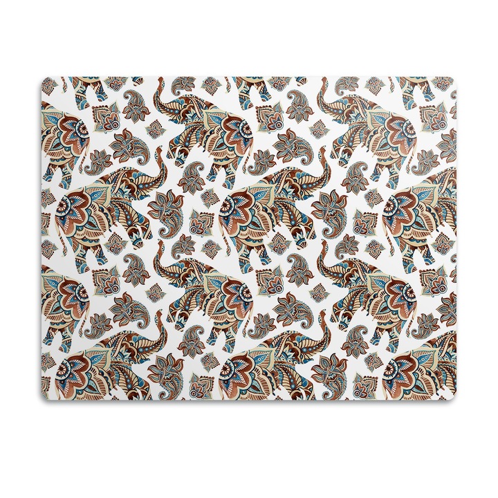 Covor PVC. Tulup. Vinil. Elefanti. Multicolor. 60x40 cm. 010250340020100030686