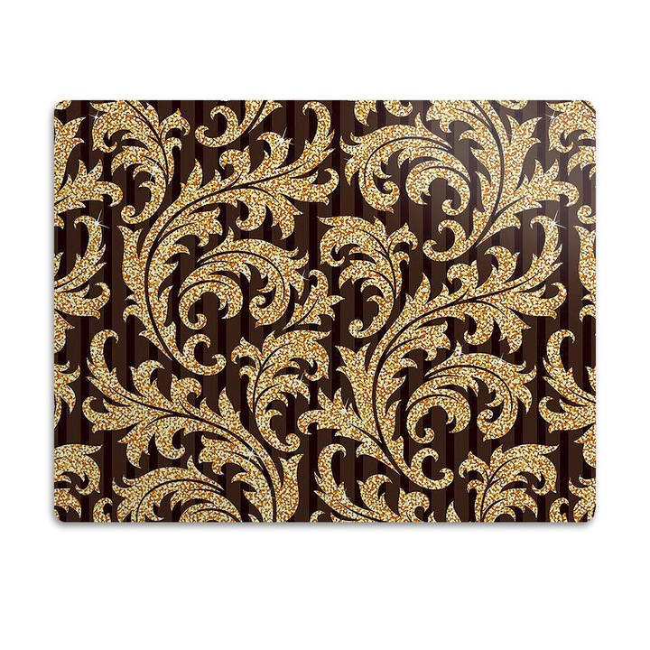 Covor PVC. Tulup. Vinil. Model Cu Frunze. Maro. 90x60 cm. 010250340030100013042