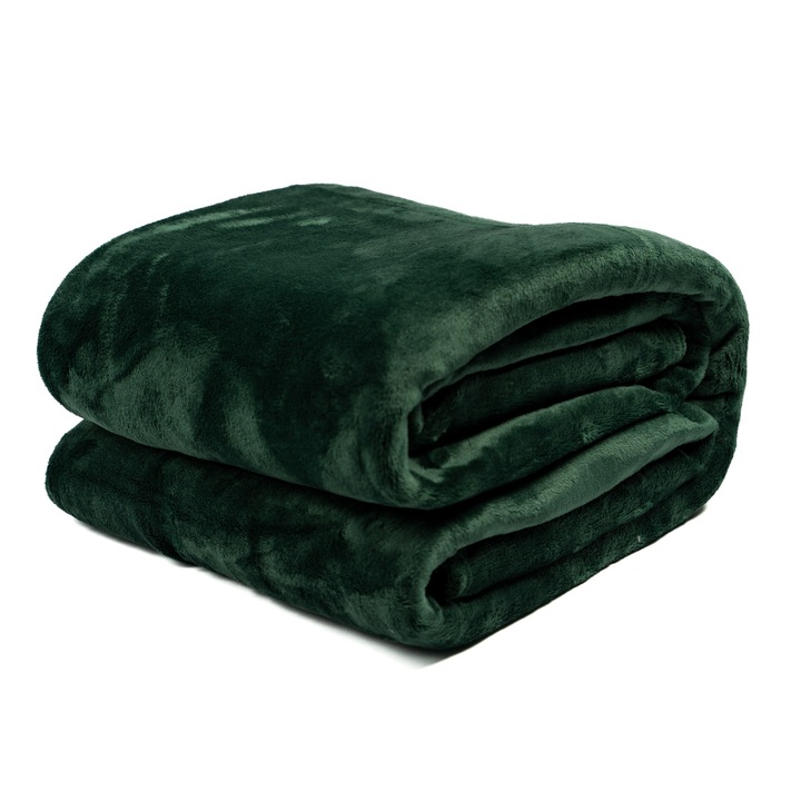 Patura cocolino uni, 200x230, Verde Intens