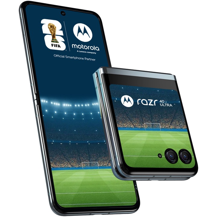 Смартфон Motorola razr 40 Ultra, Dual SIM, 256GB, 8GB RAM, 5G, Glacier Blue