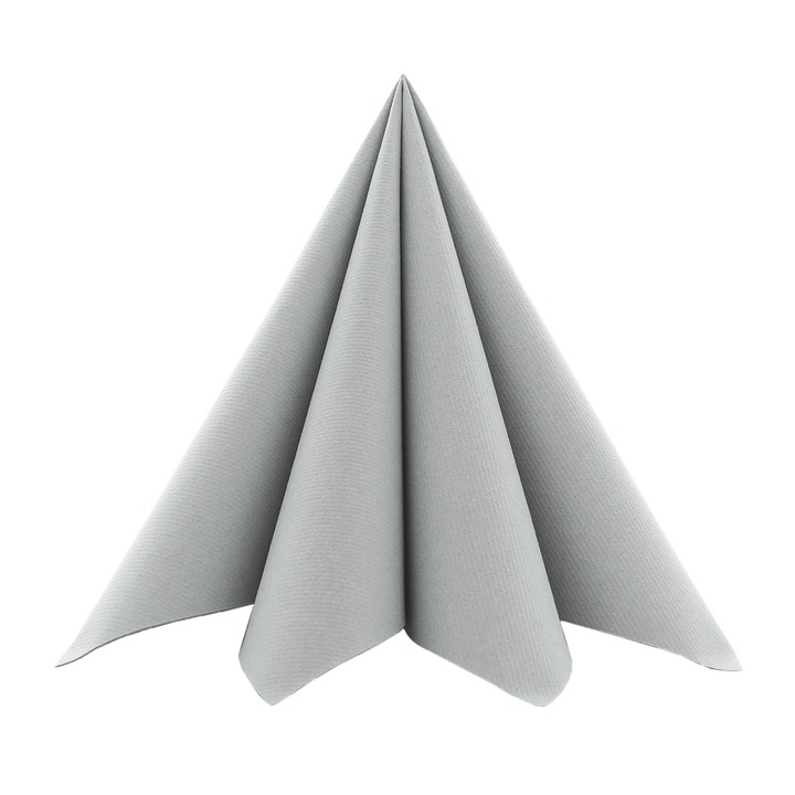 Servetele Mank HORECA, Softpoint®, Gri, 40 x 40 cm, Ideale pentru Nunti, Petreceri, Botezuri, Set 50
