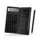 Calculator de birou cu tableta pentru notite, stiintific,12 digits, alimentare baterie CR2025, negru