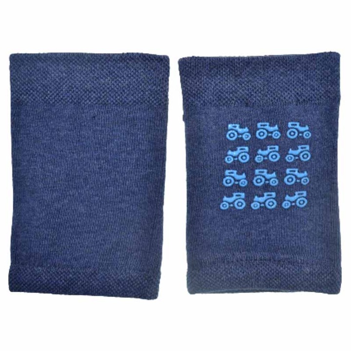 Genunchiere pentru patrupedie antiderapante pentru bebelusi Yoclub 437468, Albastru