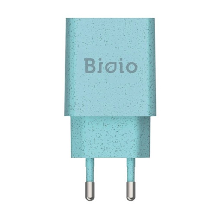 Bioio hálózati töltő adapter, 1x USB, 2.4, Kék