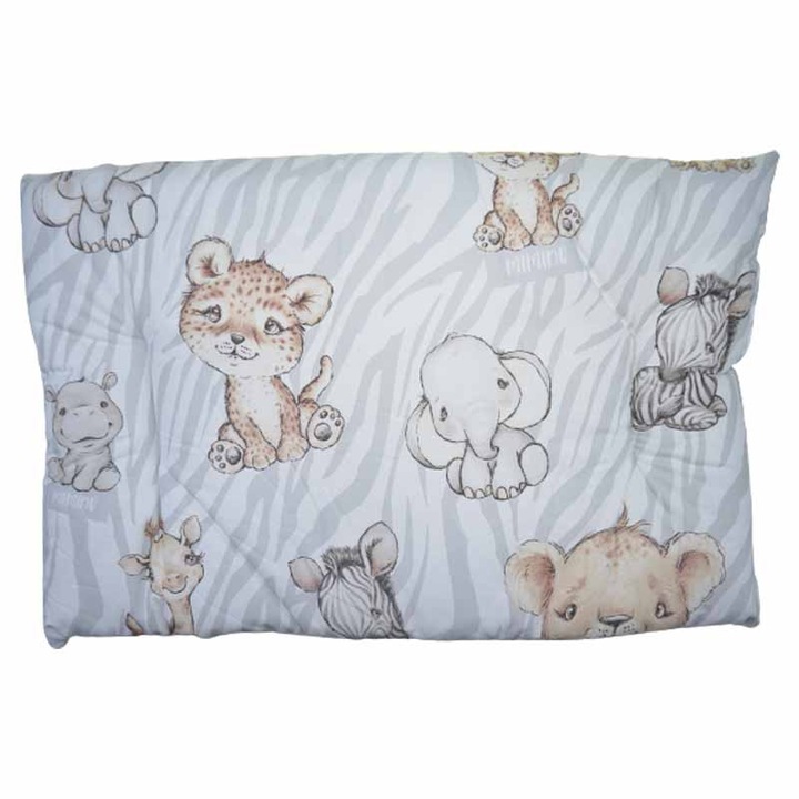 Perna pentru copii 40 x 60 cm "B" MimiNu 143642-8, Gri