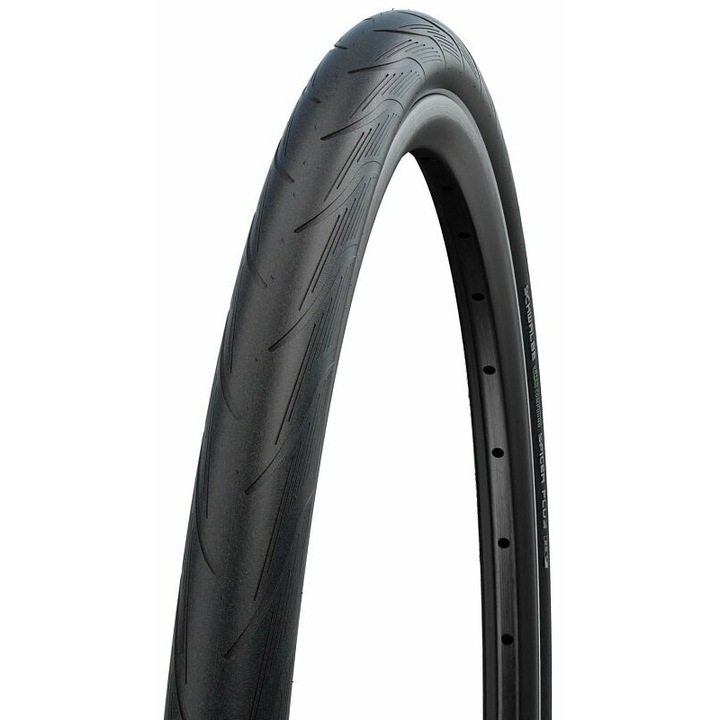 Pneu pentru biciclete de sosea, Schwalbe, Spicer Plus 29/28" (622 mm) 38.0, Black