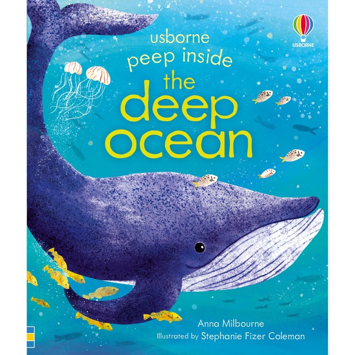 Gyerekkönyv, Usborne, Kukucskál az óceán belsejében, 3+ év