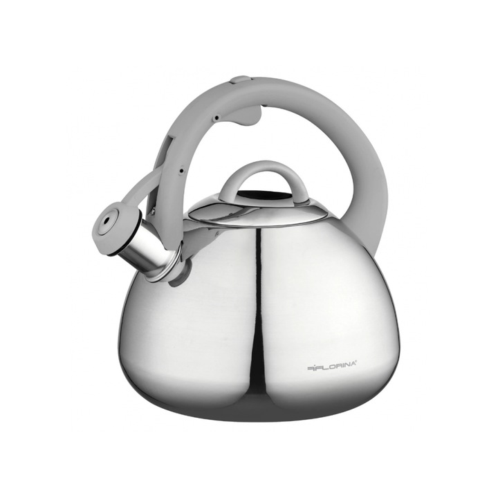 Vízforraló, Florina, Rozsdamentes acél, 2,4L, Ezüst