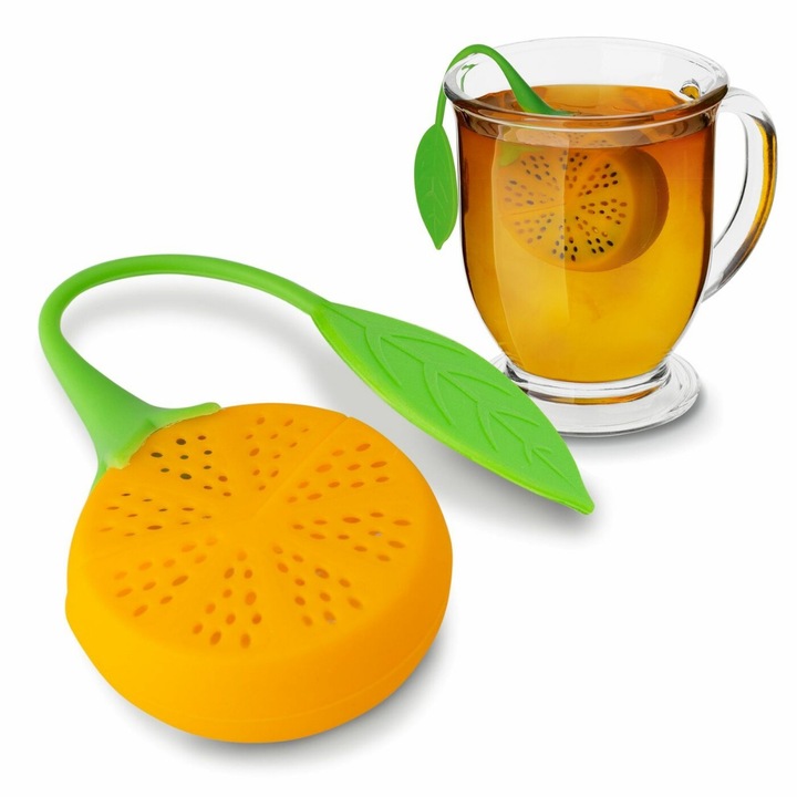 Infuzor de ceai din silicon Tadar Limon