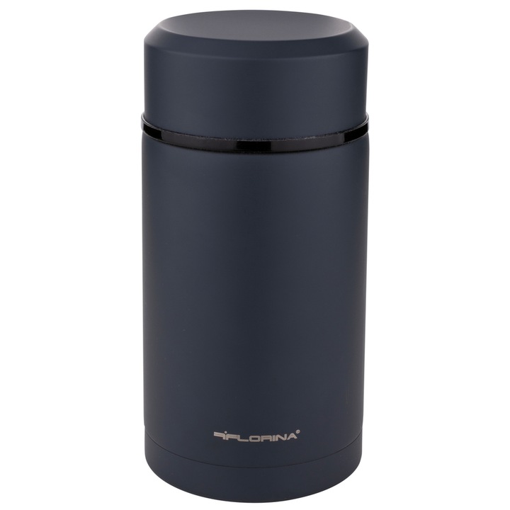 Termos lichide, Florina, Inox, 0.7 l, Negru