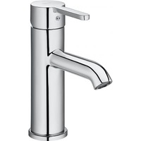 Baterie lavoar Roca Carelia, monocomanda, cartus ceramic, corp neted, fara ventil, Crom